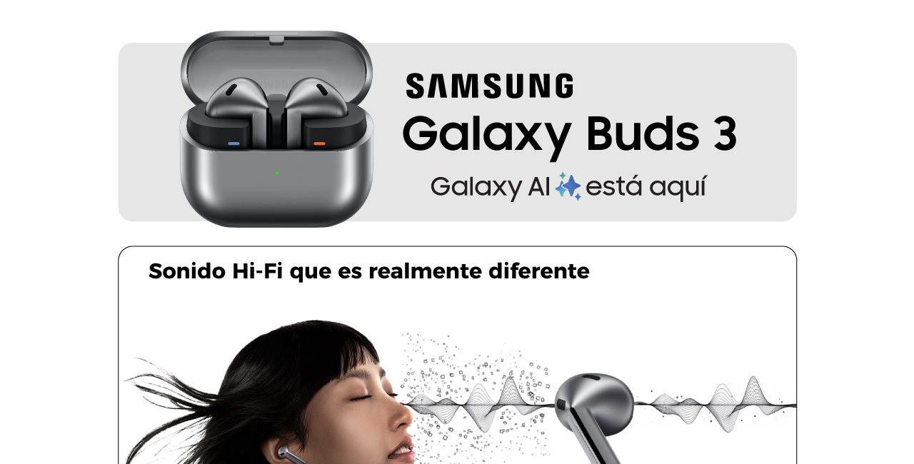 Samsung Galaxy Buds 3 sonido realmente diferente