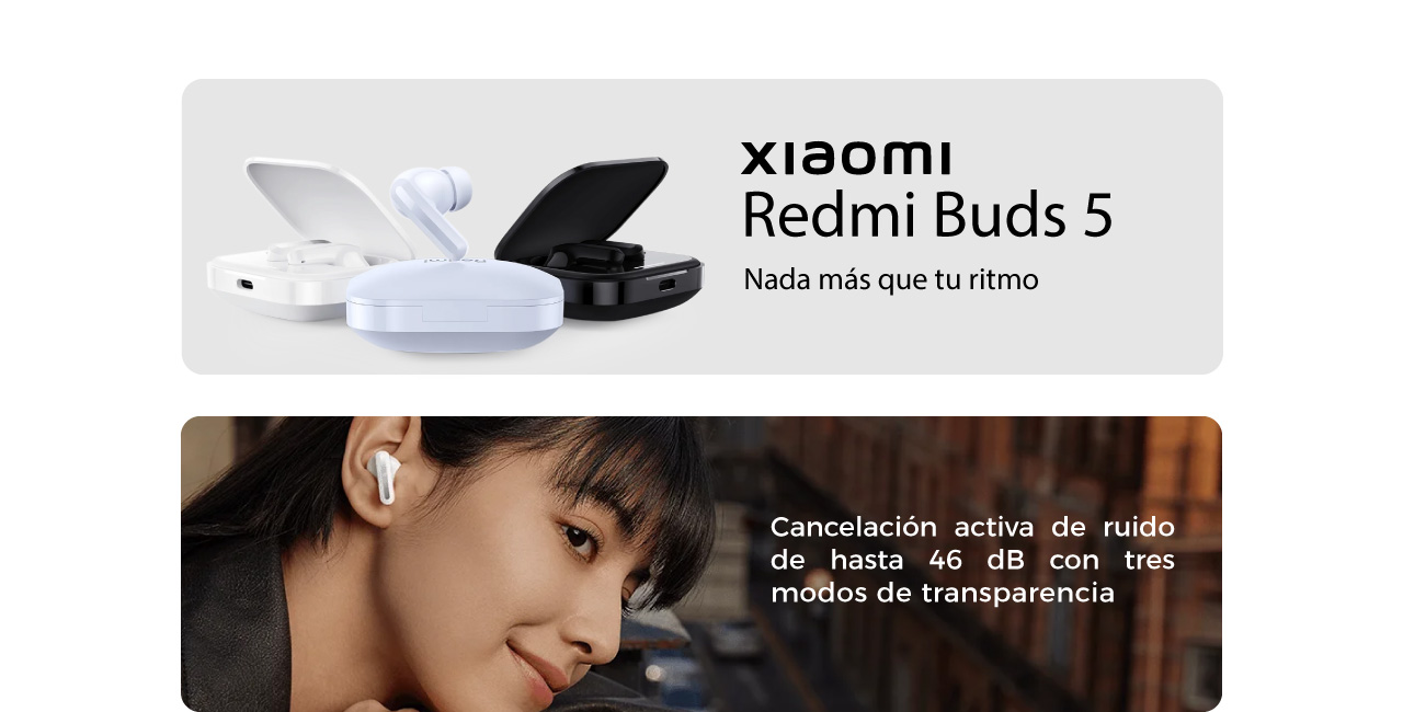 Xiaomi Redmi Buds 5, nada más que tu ritmo