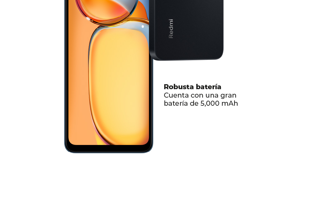 Cuenta con una gran batería de 5,000 mAh 