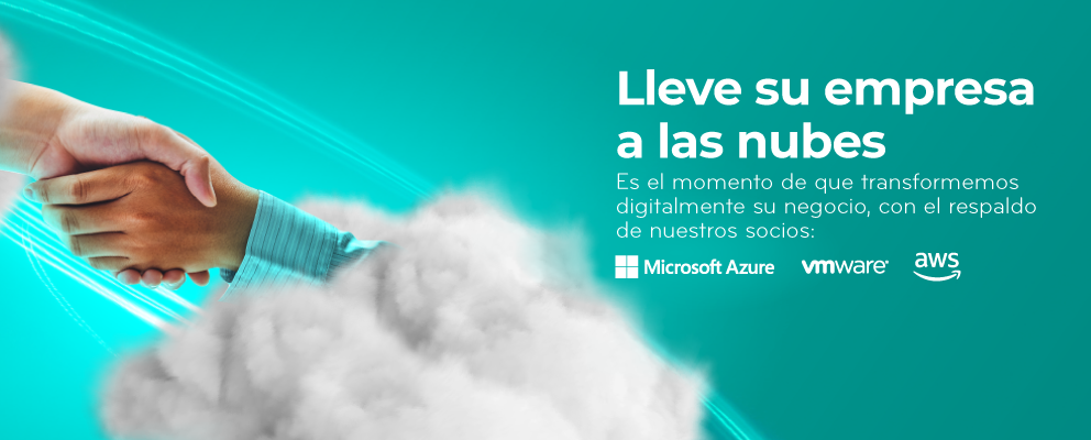 Banner soluciones a la medida en nube