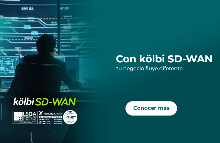 Con kölbi SD-WAN tu negocio fluye diferente