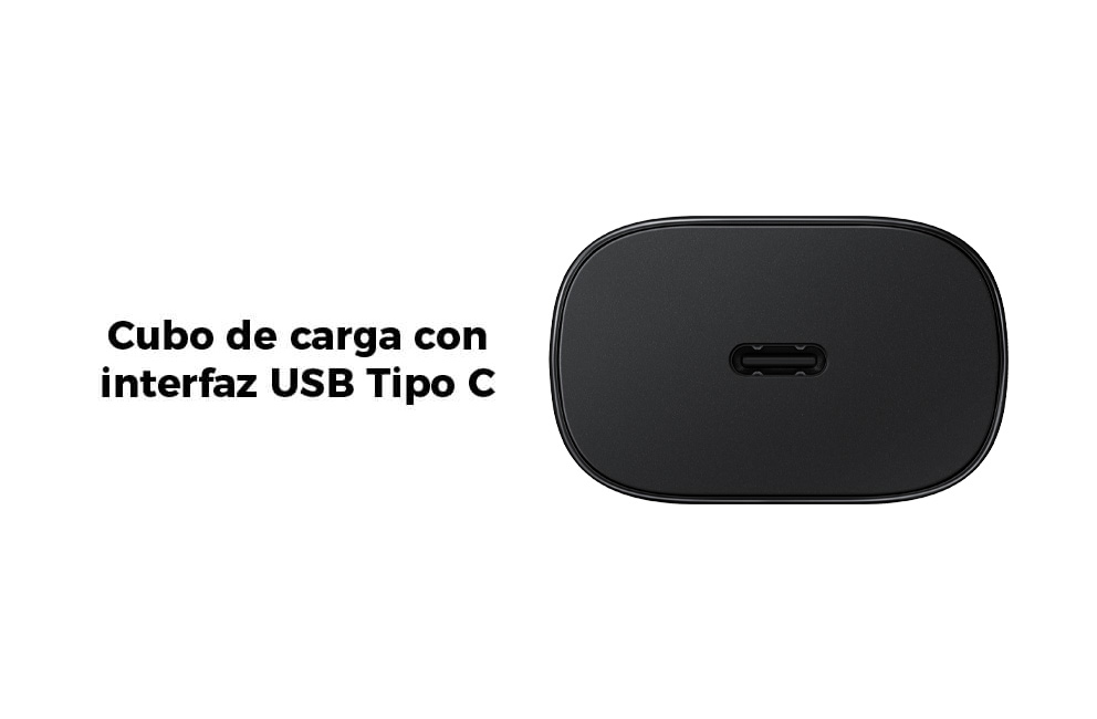 Cubo de carga con interfaz USB Tipo C