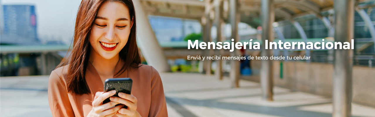 Mensajería Internacional, envía y recibí mensajes de texto desde tu celular