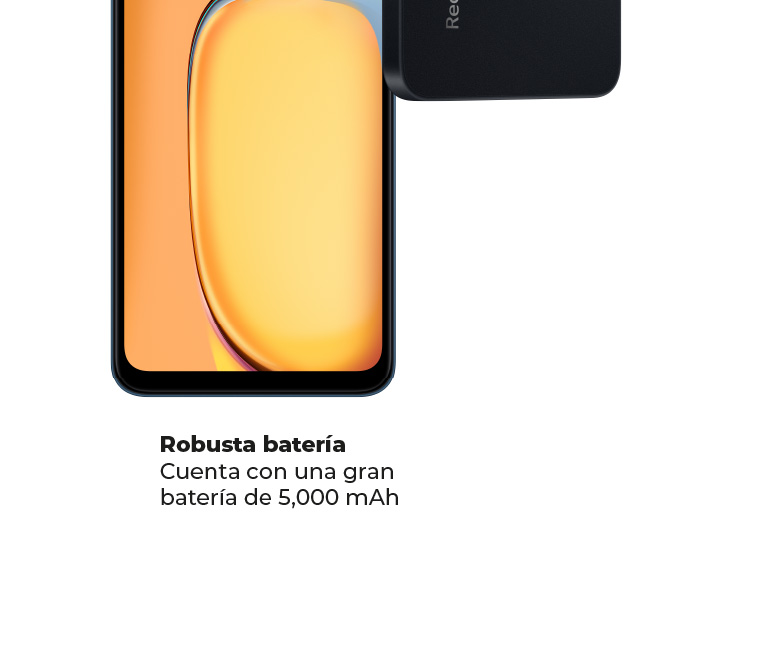 Cuenta con una gran batería de 5,000 mAh 