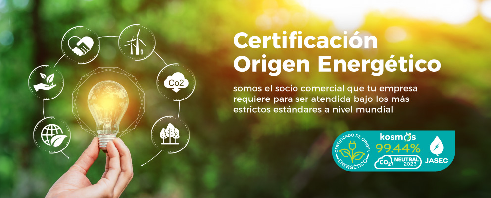 Certificación origen energético