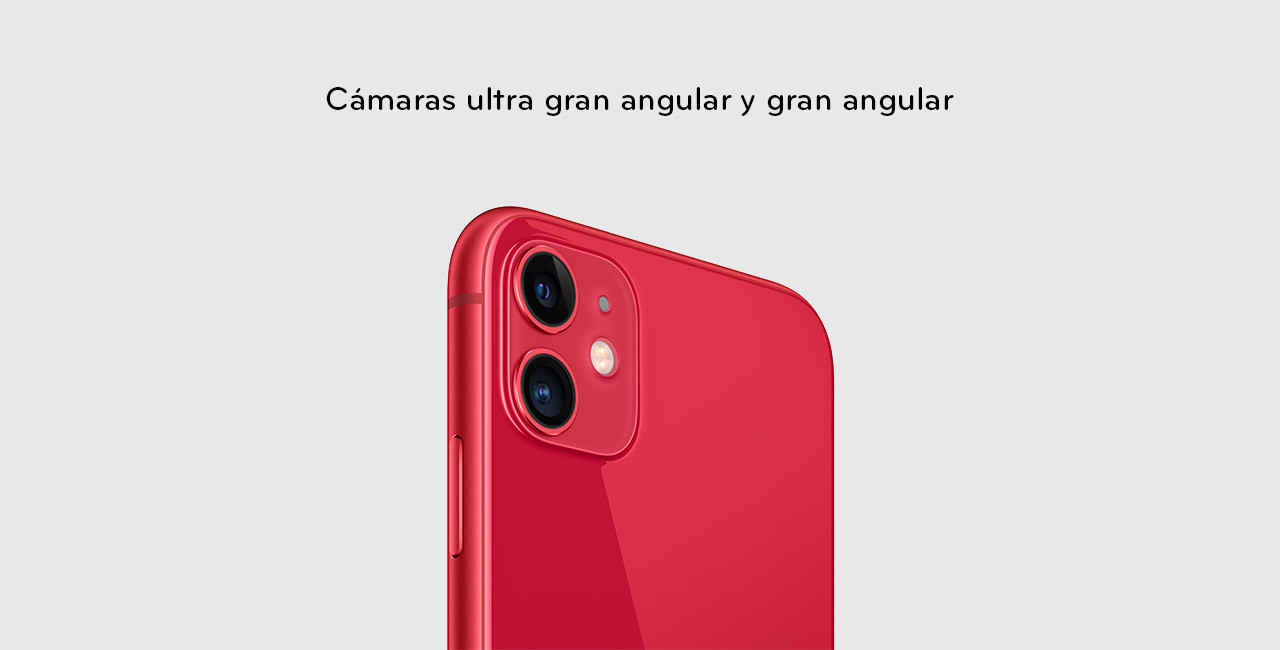 iPhone 11 con cámara ultra gran angular