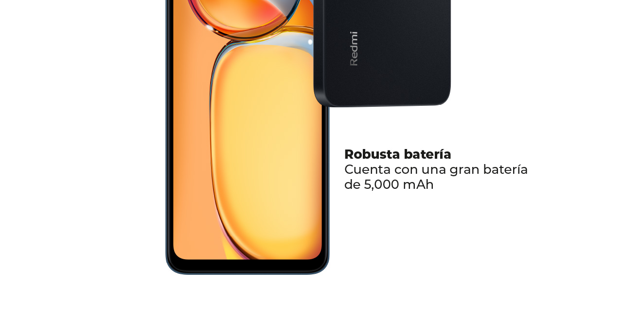 Cuenta con una gran batería de 5,000 mAh 