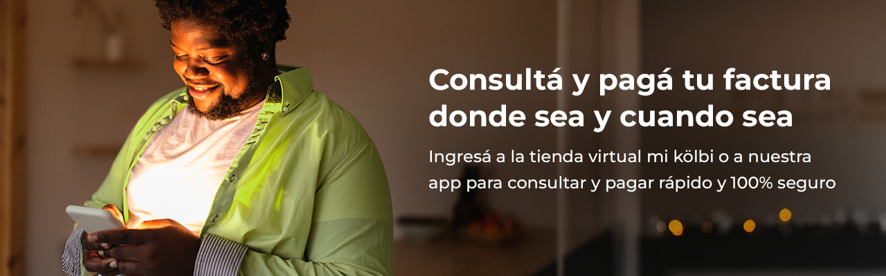 Con kölbi podés gestionar tus servicios donde sea y cuando sea