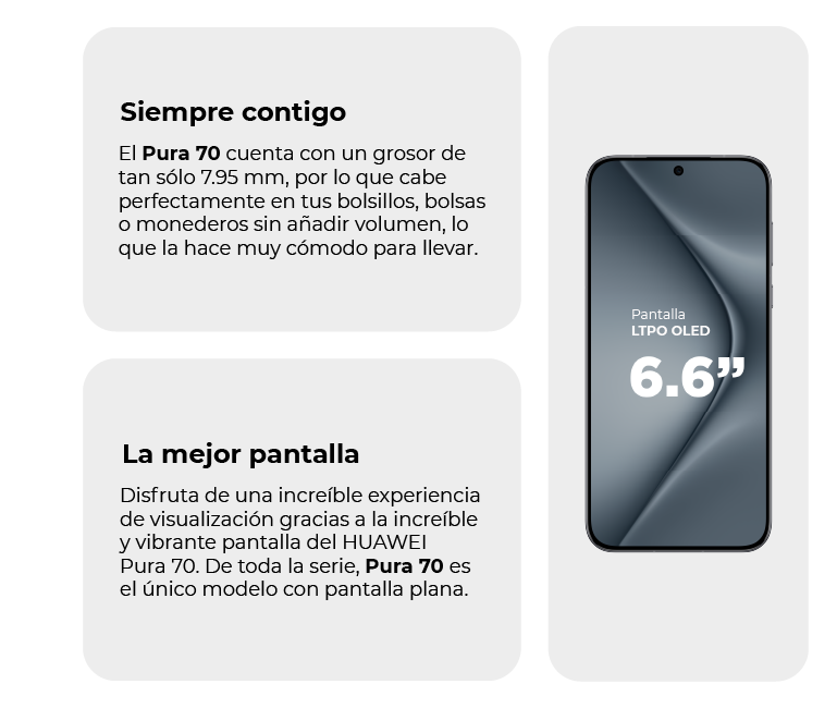 con pantalla LTPO OLED 6,6"