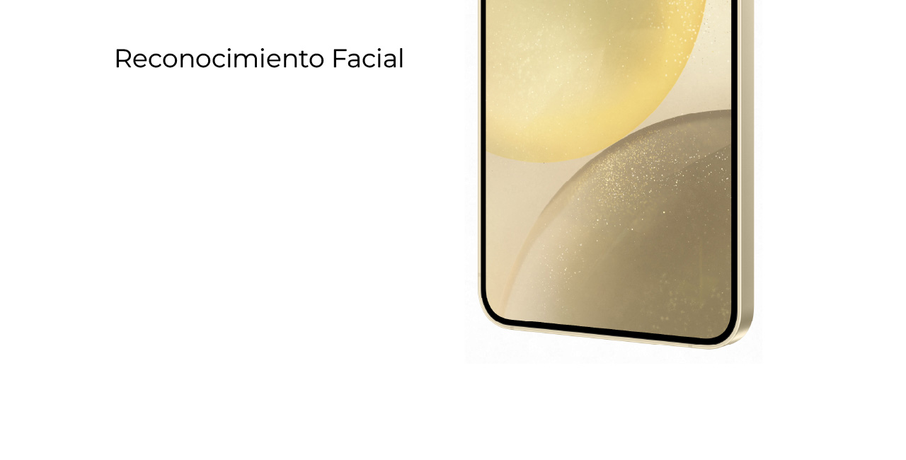 Samsung Galaxy S24 con reconocimiento facial