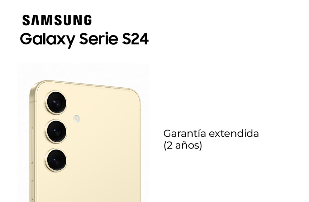 Samsung Galaxy S24 con garantía extendida