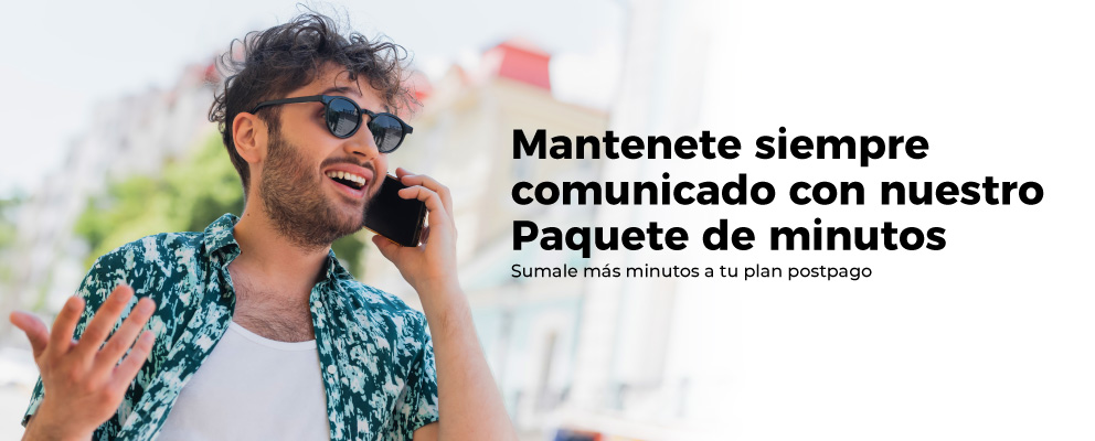 Paquetes de minutos y sms