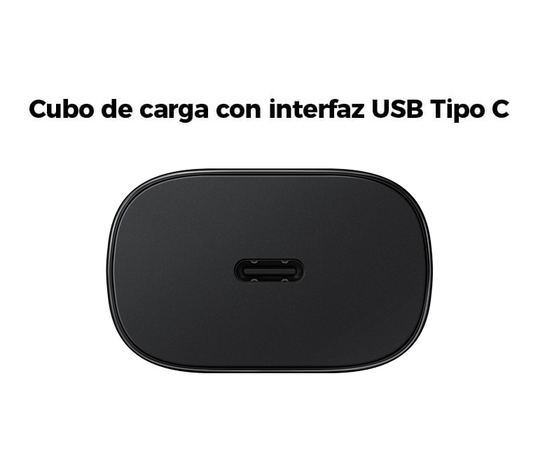 Cubo de carga con interfaz USB Tipo C