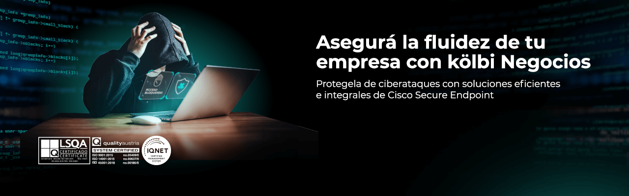 Asegurá la fluidez de tu empresa con Cisco Secure Endpoint (AMP) de kölbi Negocios