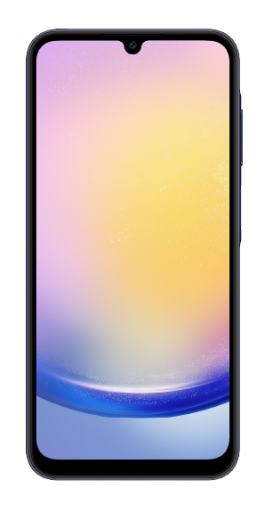 Galaxy A25 vista frontal