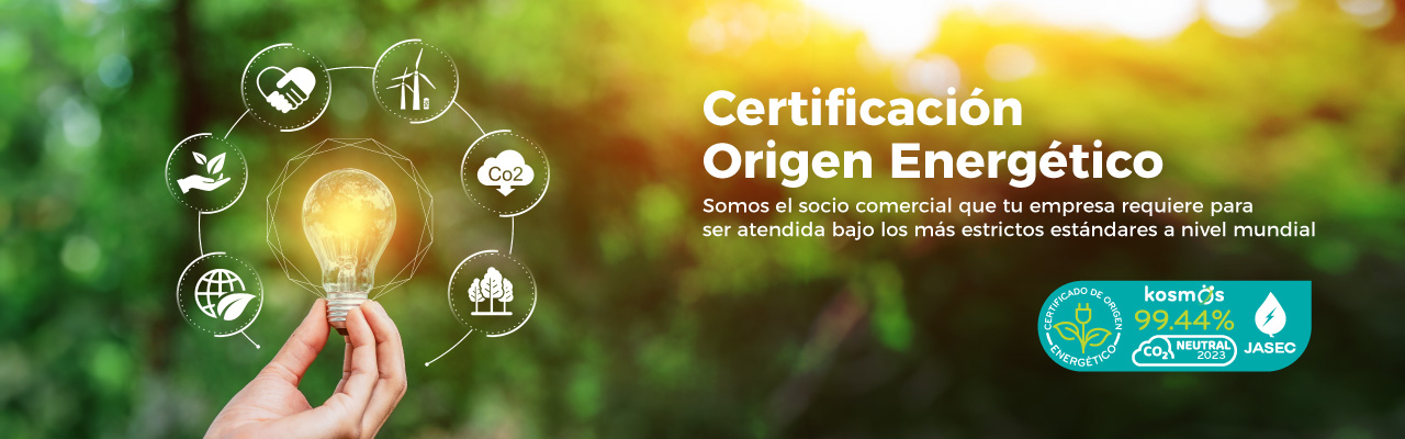 Certificación origen energético