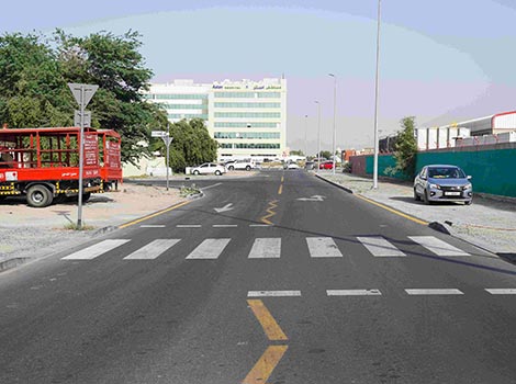 Image for Completion of internal road works in Al Qusais Industrial Area