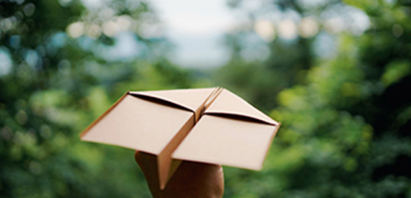 Other news image of a paper plane