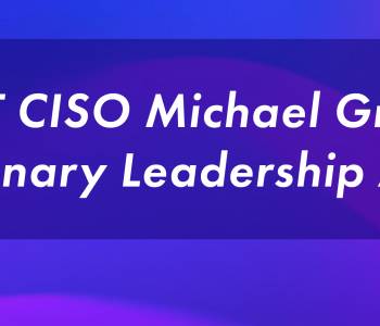 NDIT CISO Michael Gregg receives Visionary Leadership Award