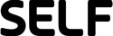 self magazine wordmark black letters