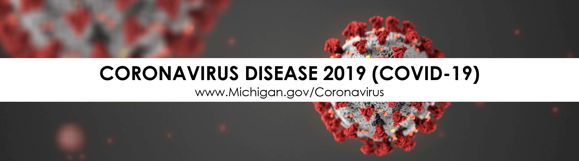 New Coronavirus banner tall