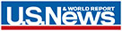 US_News_logo white letters on blue background with red strip across bottom