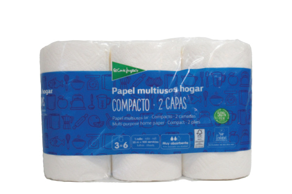 Papel de cocina El Corte Inglés