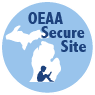 OEAA Secure Site circle button