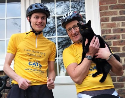 Grieving cat inspires 750 mile charity bike ride