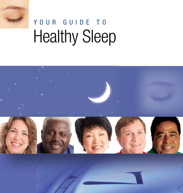 Cover of your guide to healthy sleep