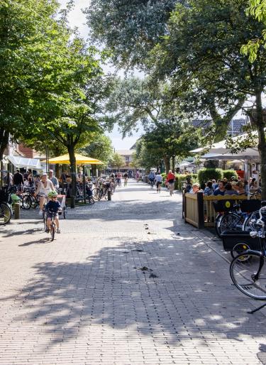 Barkhausenstraße auf Langeoog