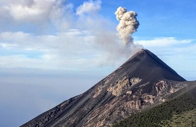 Active volcano