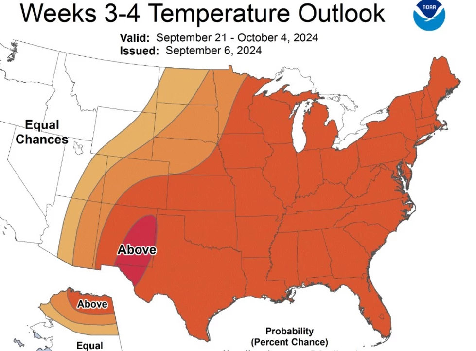 Summer Heat Return to East Texas to Close Out September