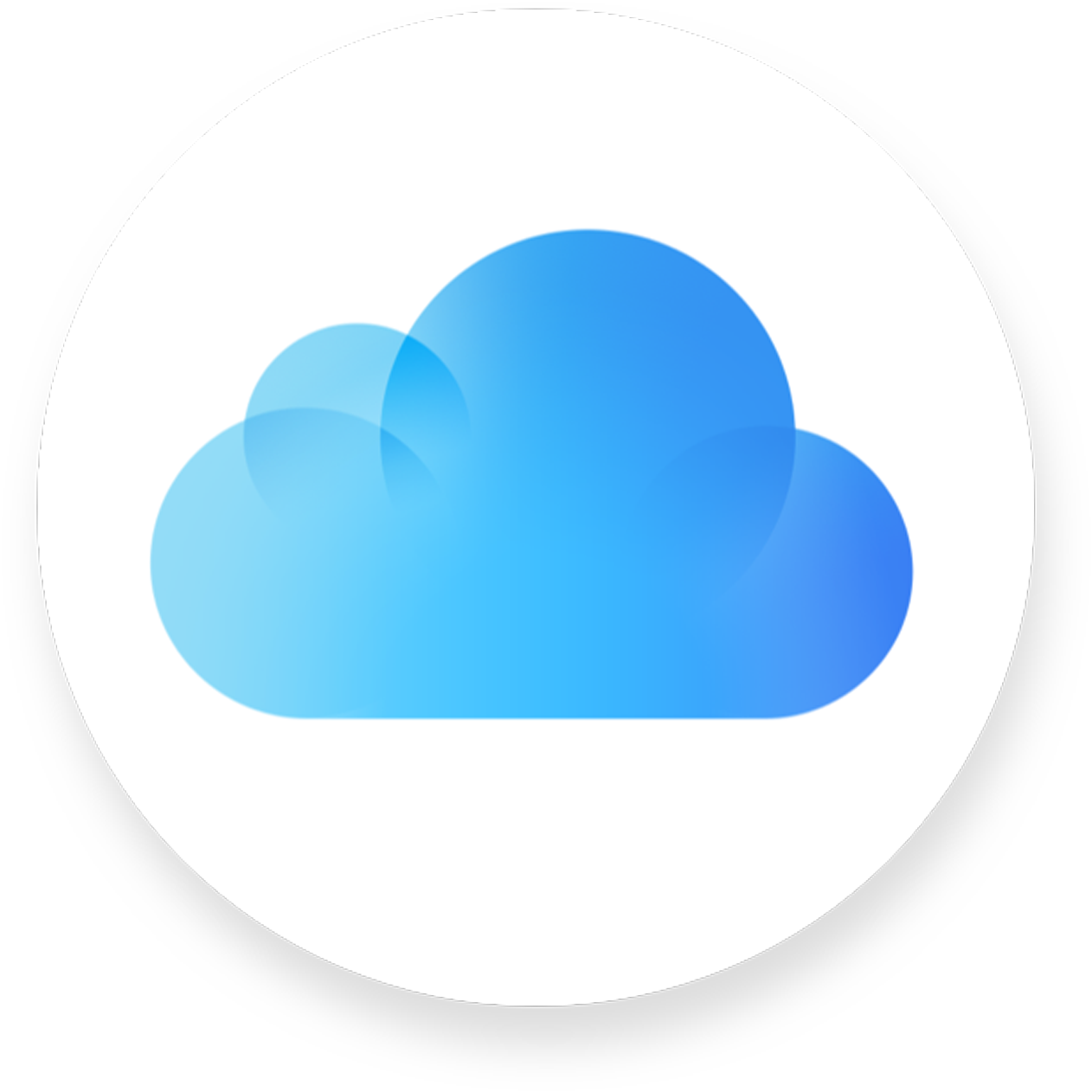 ไอคอนของบริการ iCloud