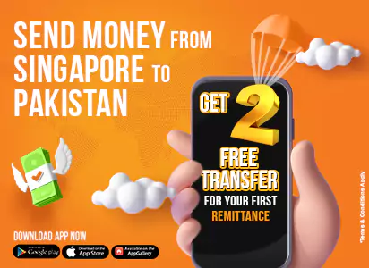 send money singapore to pakistan