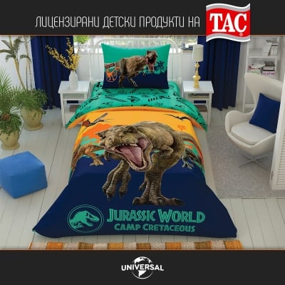 Детски спален комплект РАНФОРС - JURASSIC WOLRD Camp