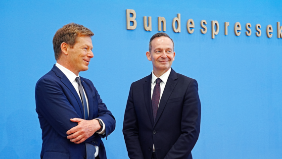 Bundesminister Wissing bei der Bundespressekonferenz