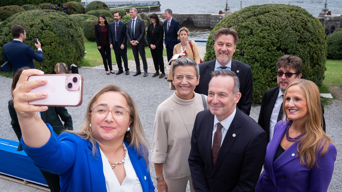 Volker Wissing beim G7-Digitalministertreffen in Italien