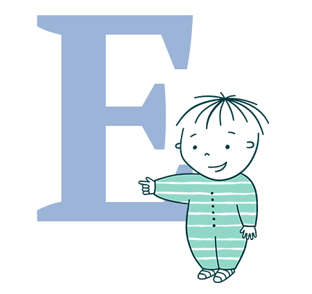 Boy names with E