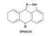 Structure of SP600125, a selective JNK inhibitor.