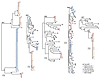 ML phylogenetic trees of SGS-derived gp160 env sequences from pre-ART plasm