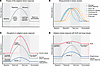 Conceptual schematic of the multilevel adaptive stress response across doma