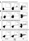 Flow cytometric determination of CMV-specific CD4+ T cells. Dot plots of an