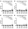 IgG and IgA responses to GNS and FLNA in RA patients and comparison group s