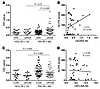 Autoantibody responses to citrullinated GNS and FLNA, and correlations with