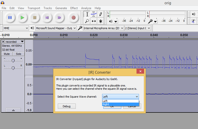 IR-Converter Usage