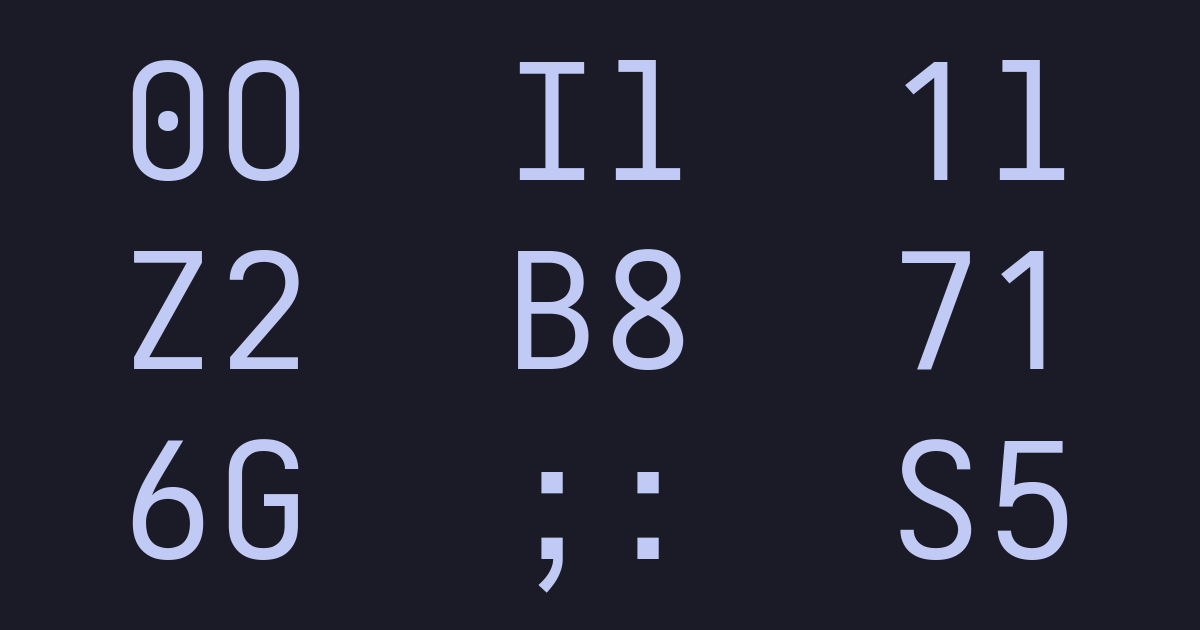 Monocode Distinct