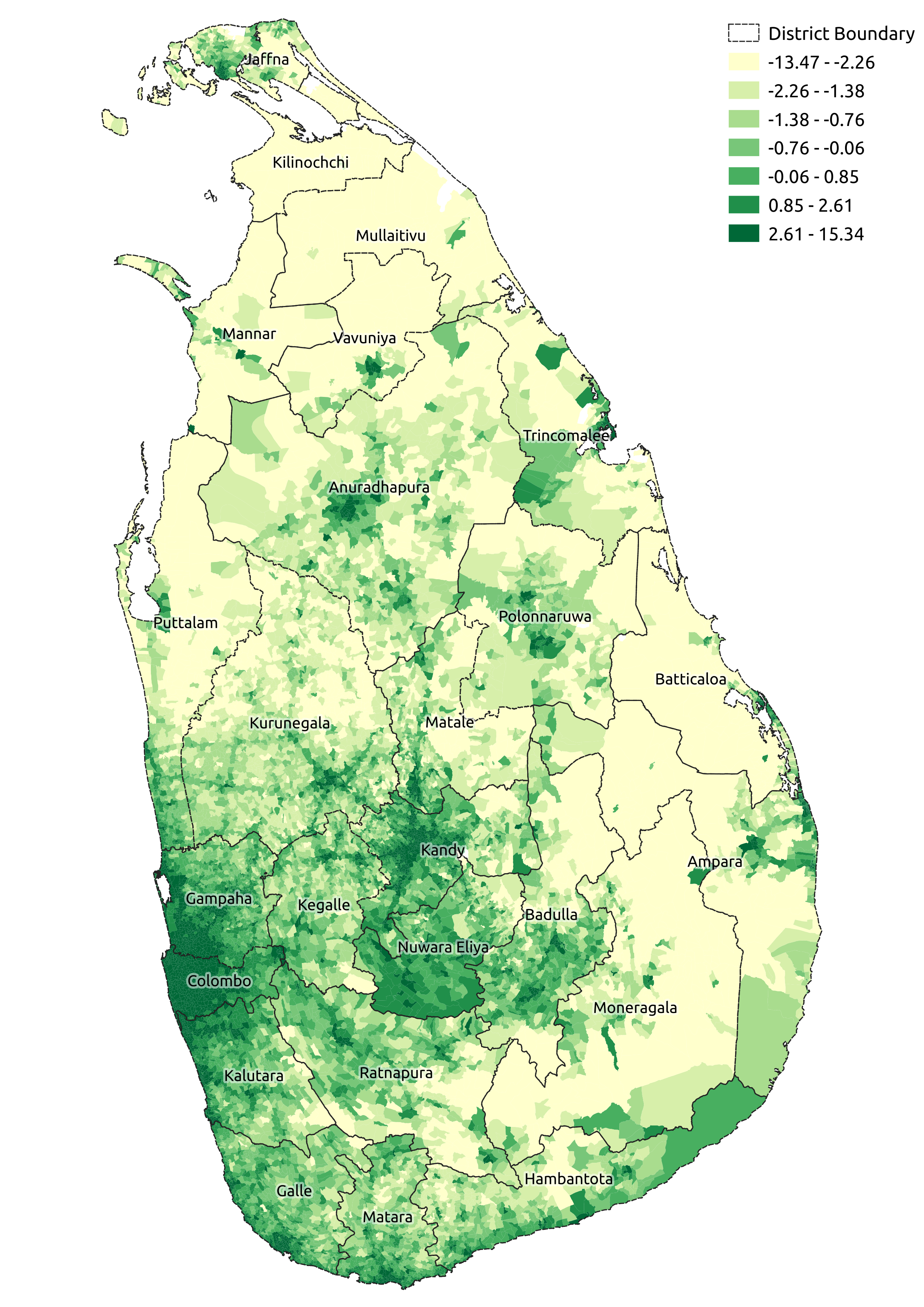 Socioeconomic Index using the household dataset