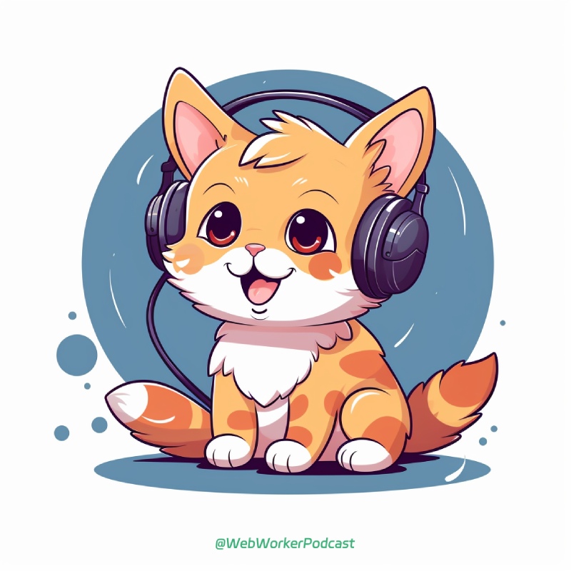 a cute cat listen podcast