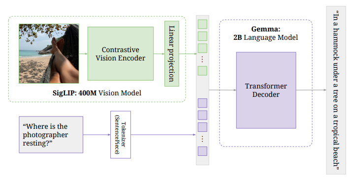 Vision Language model architecture